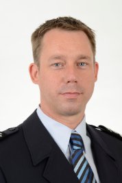 Potrait von Daniel Strohmeier, Leiter Feuerwehr Basel-Stadt und Kommandant Berufsfeuerwehr Basel